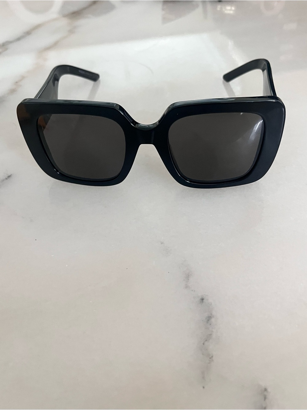 Dior Black Square Women's Sunglasses